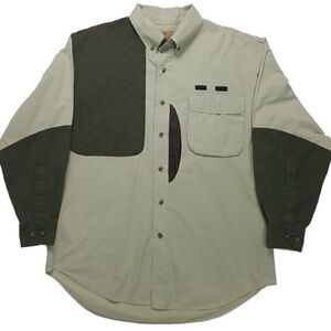 Wrangler rugged wear khaki and Green canvas humters Shirt Jacket